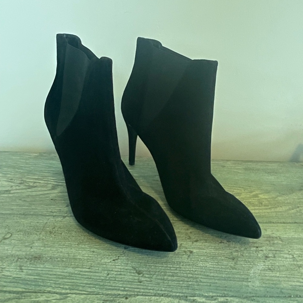 Emporio Armani Suede Bootie size 9